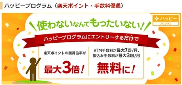ハッピープログラムについて