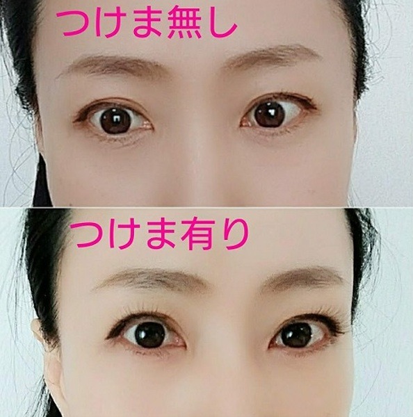 目力がアップ