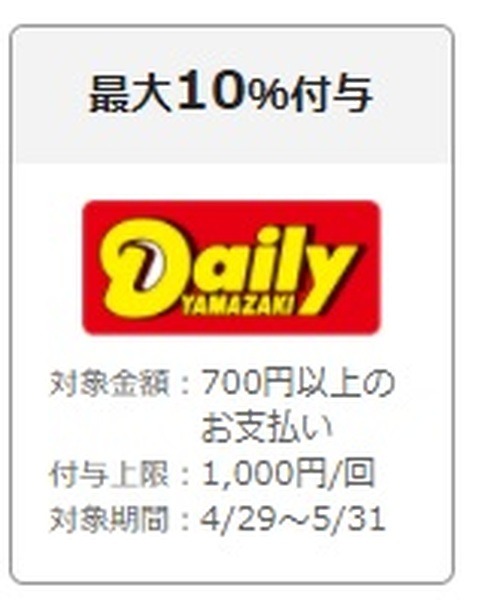 デイリーヤマザキの還元