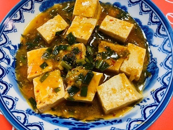 ニラ麻婆豆腐