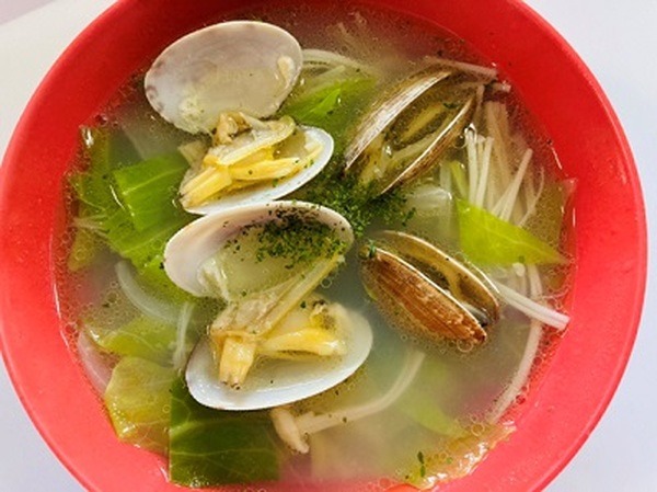 あさりと春キャベツのごちそうスープ