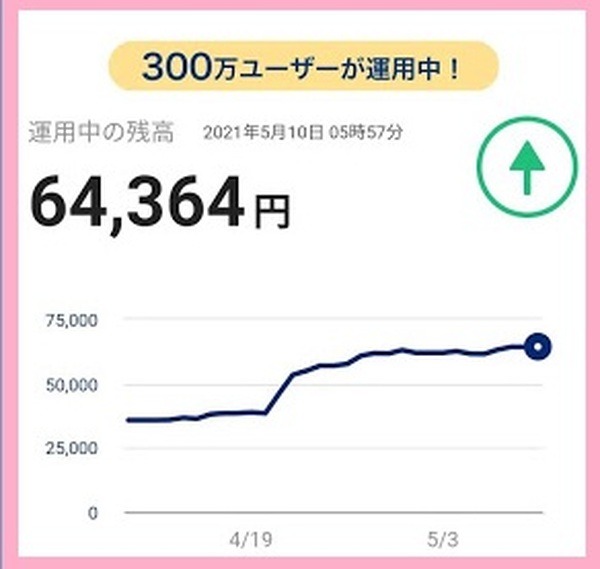 すべてボーナス運用で運用しています