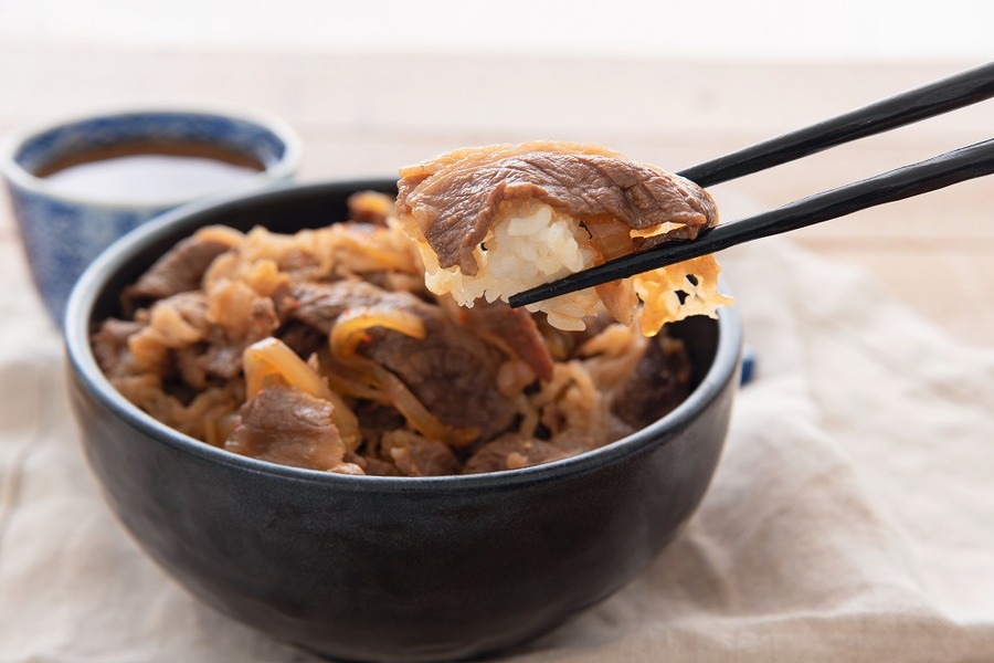 おうちで牛丼を食べよう