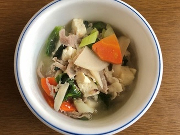 豚汁の食材費