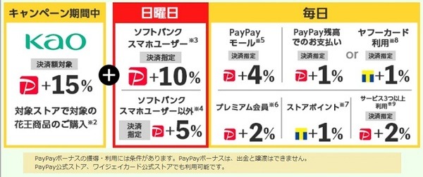 キャンペーンのポイント付与率は人によって異なる