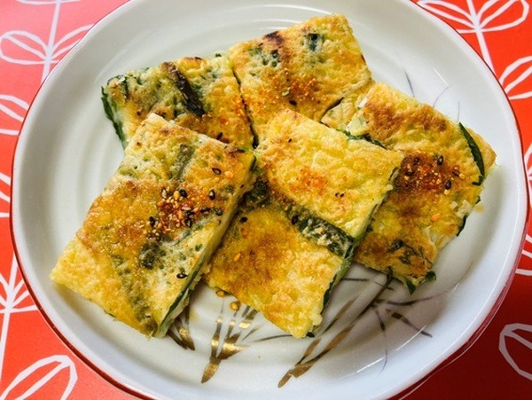 「切り干し大根入りチヂミ」