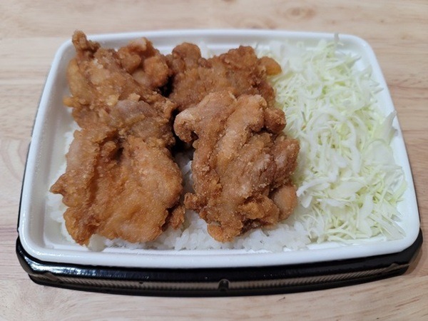 鶏の唐揚げ重（おろしポン酢）