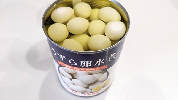 ウズラの卵ってなんかかわいいのよね