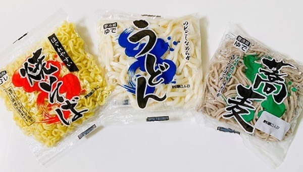 種類豊富な「チルド麺」シリーズ