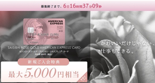 アメックスとセゾンに新規で申し込む