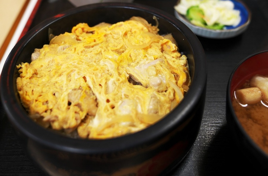 天かすの玉子とじ丼