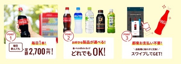 コークオンパスのメリット3つ