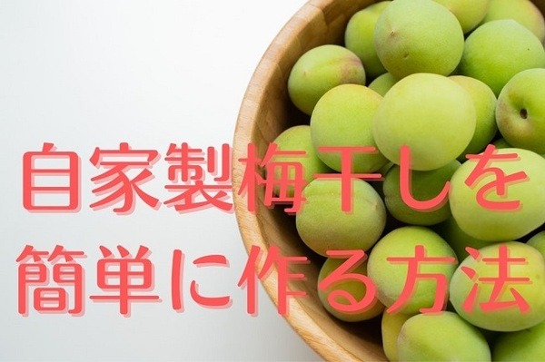 自家製梅干しを作ろう