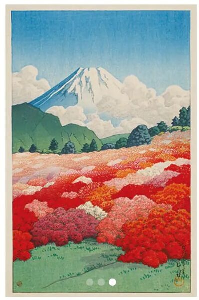 川瀬巴水の新版画