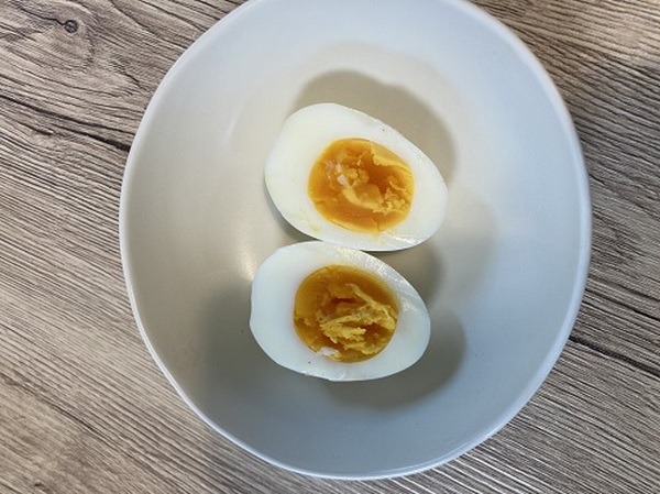 茹で卵も電子レンジで