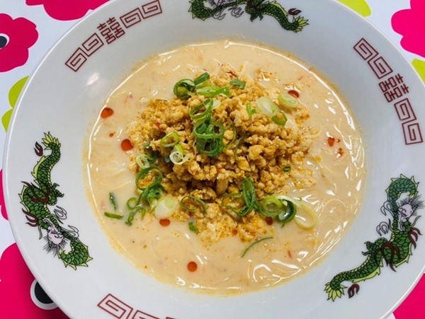 ピリッと濃厚クリーミー「豆乳坦々そうめん」