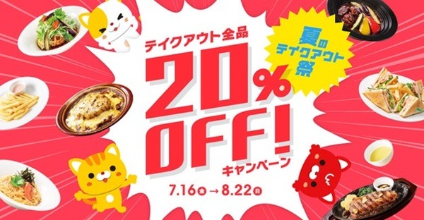 お子様ランチ20％割引