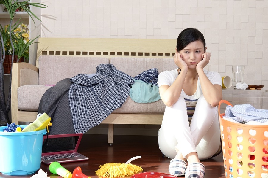 あちこちで断捨離に手を付けない