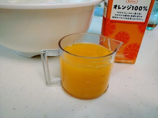 【業ス】5分でできる「オレンジヨーグルトシャーベット」レシピ　材料3種類で250円