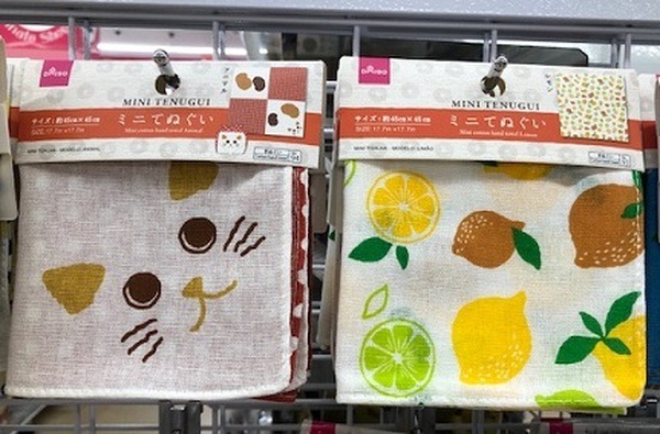 手ぬぐいの一般的なサイズ