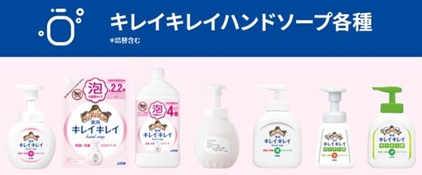 キレイキレイハンドソープ