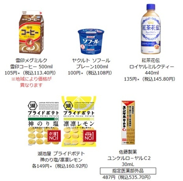 第1弾の商品はこちらです