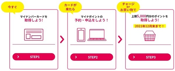 マイナポイントはもらっておきたい