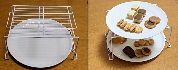 上の段にもう1枚プレート置く