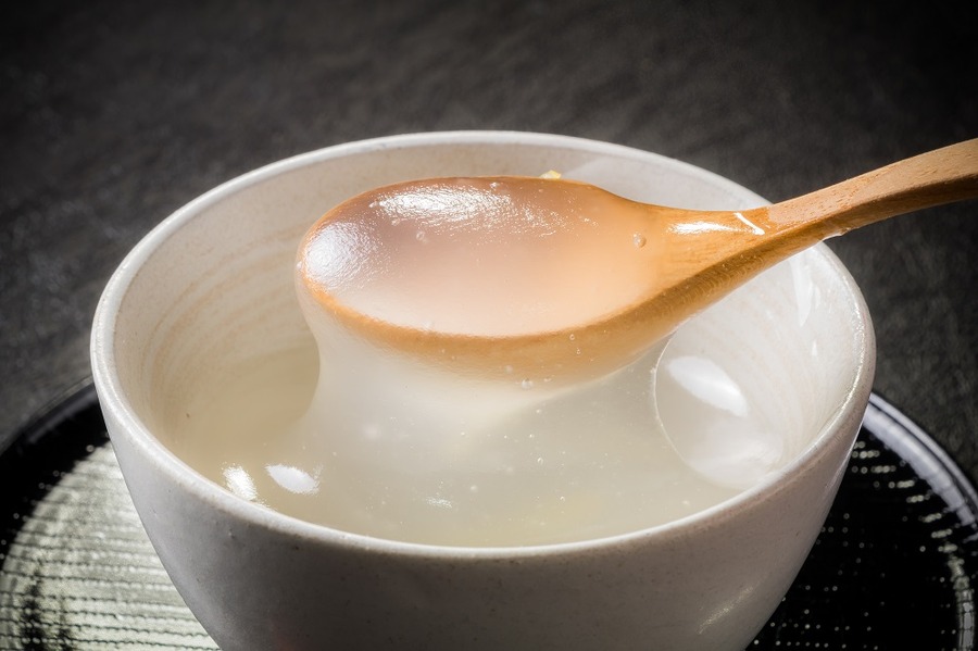 片栗粉でつくる葛湯で栄養補給