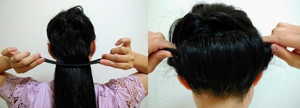 なるべく高い位置まで上げておくほうがきれい