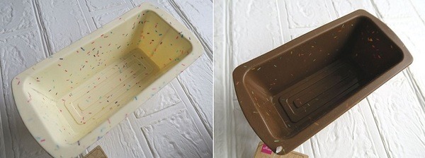 見た目もかわいいDAISOのシリコーンパウンドケーキ型