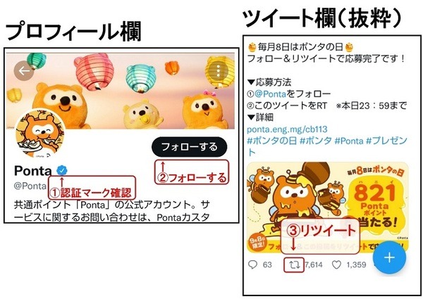 Twitterの認証バッジ