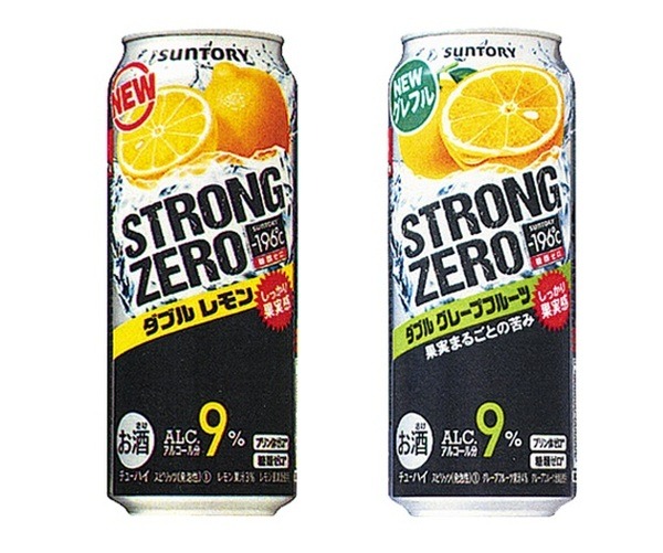 サントリーストロングゼロ2本購入で30円引き