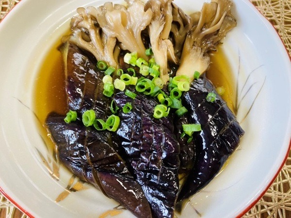 まいたけとなすっておいしいやつだもん