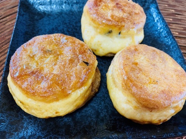 がんもどきの肉詰め