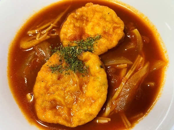 がんもどきのトマト煮