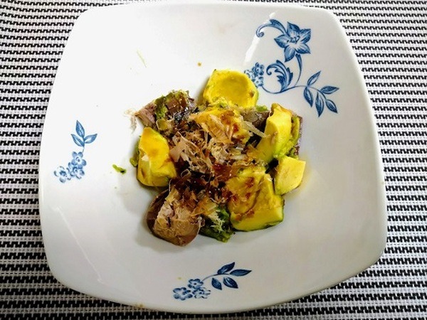 鯖缶の和風和え