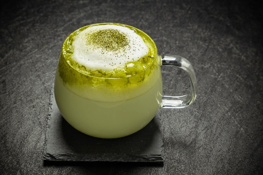 抹茶ラテも簡単に作れる