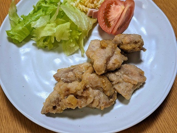 唐揚げを作ります