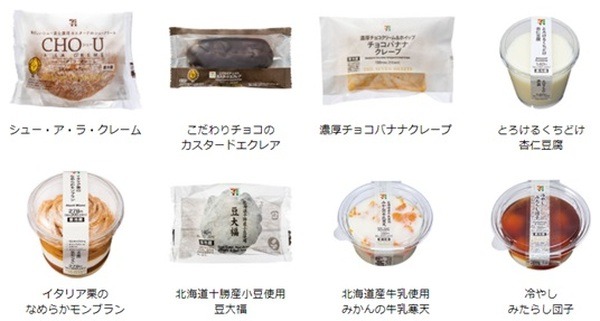 【セブンイレブン】nanacoで対象スイーツ2個購入ごとに「nanacoポイント」100Ptもらえる
