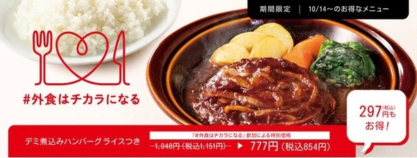 外食してみんなを盛り上げよう