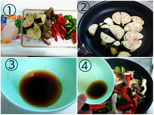 サラダチキンとあり合わせ野菜炒めの作り方