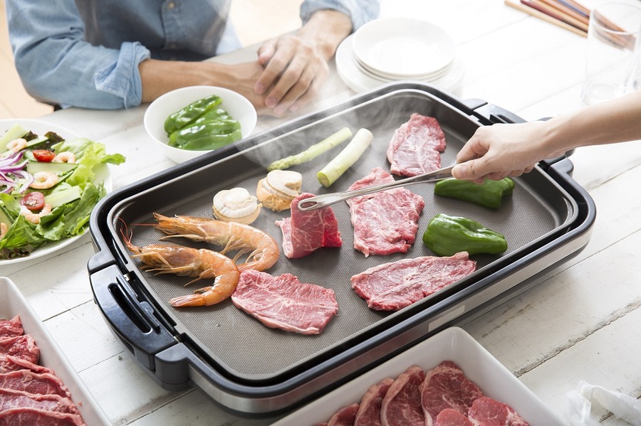 楽天市場で焼肉用ホットプレートを購入