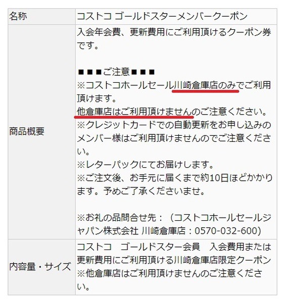 使える店舗が決まっている