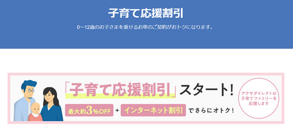 アクサ子育て応援割引