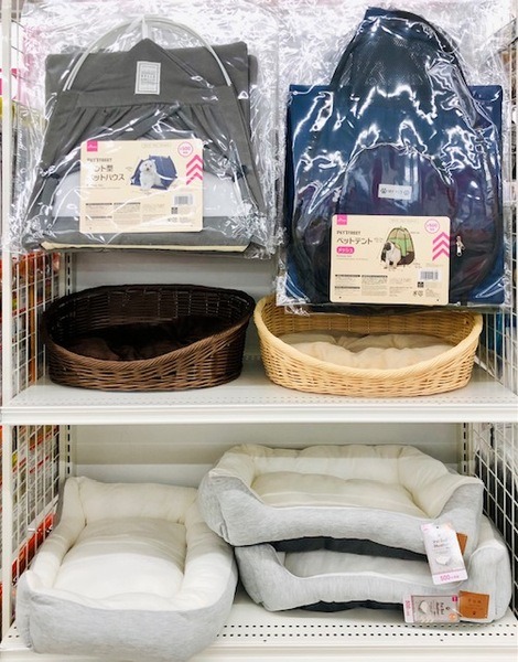 ペット用ベッド売り場