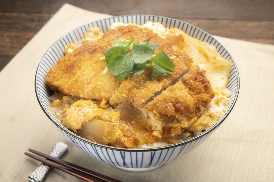 親子かつ丼特大です