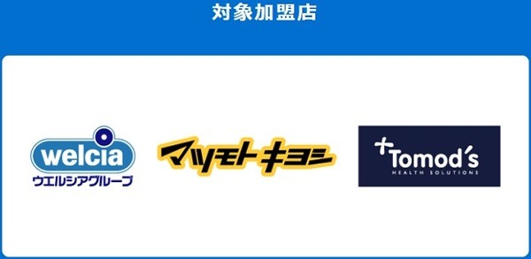 3大ドラッグストアですね