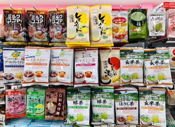 お茶コーナー売り場