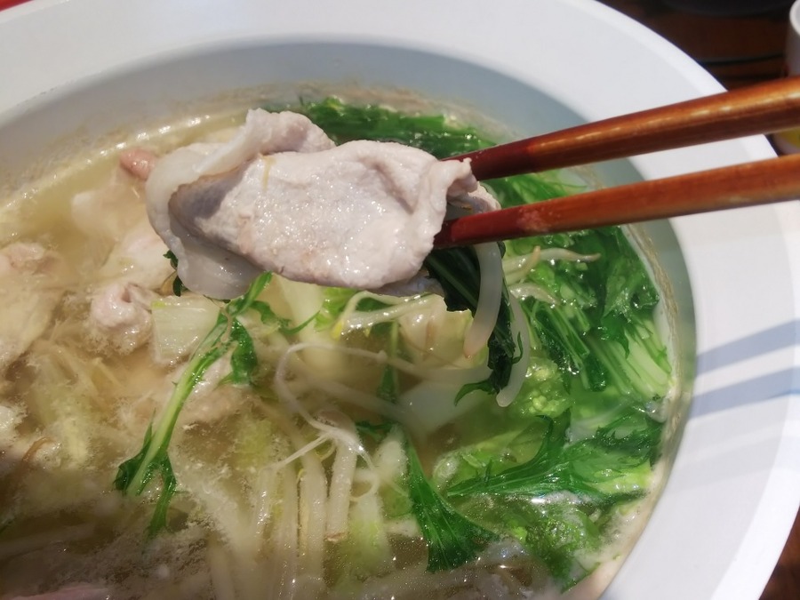 もやし＆長ネギが美味しい